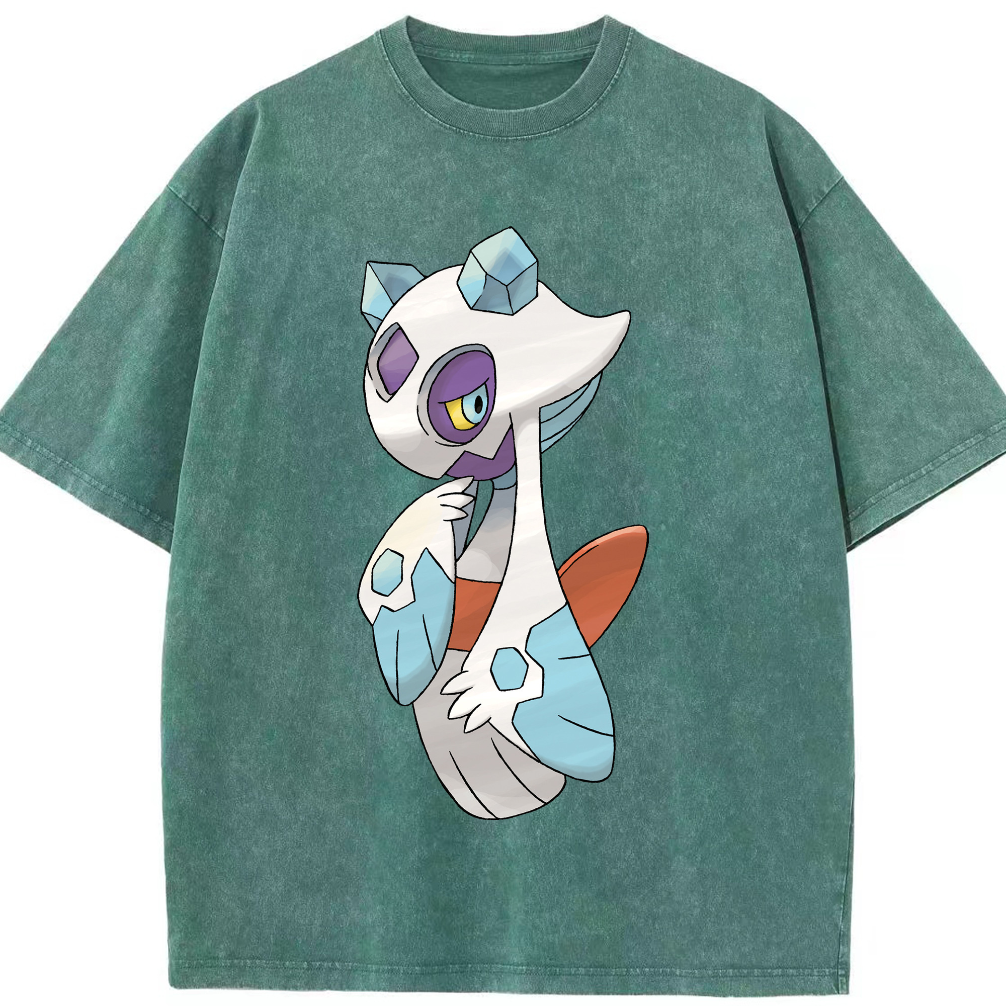 （画像用） ポケットモンスター Pokémon 綿100% ヴィンテージ風 半袖Tシャツ（フロントプリント）